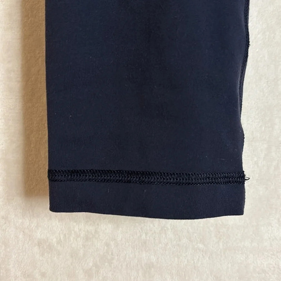 Lululemon Wunder Under Crop III Tight Women's Hero Blue Inkwell Samba Snake 4 - Picture 4 of 12